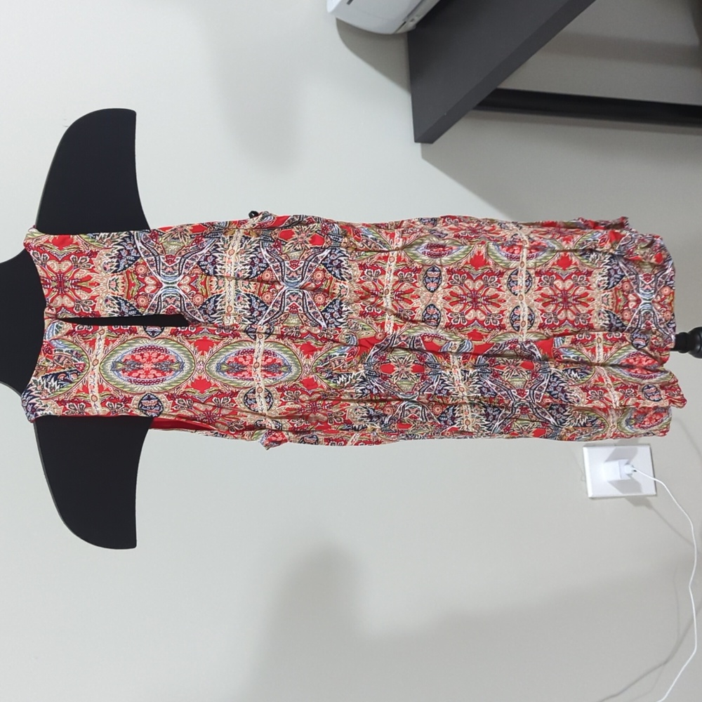 Lulu's Patterned Shift Mini Dress - image 3